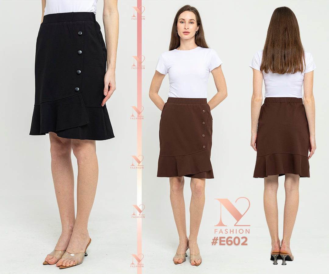 Combed Cotton Skirt e602