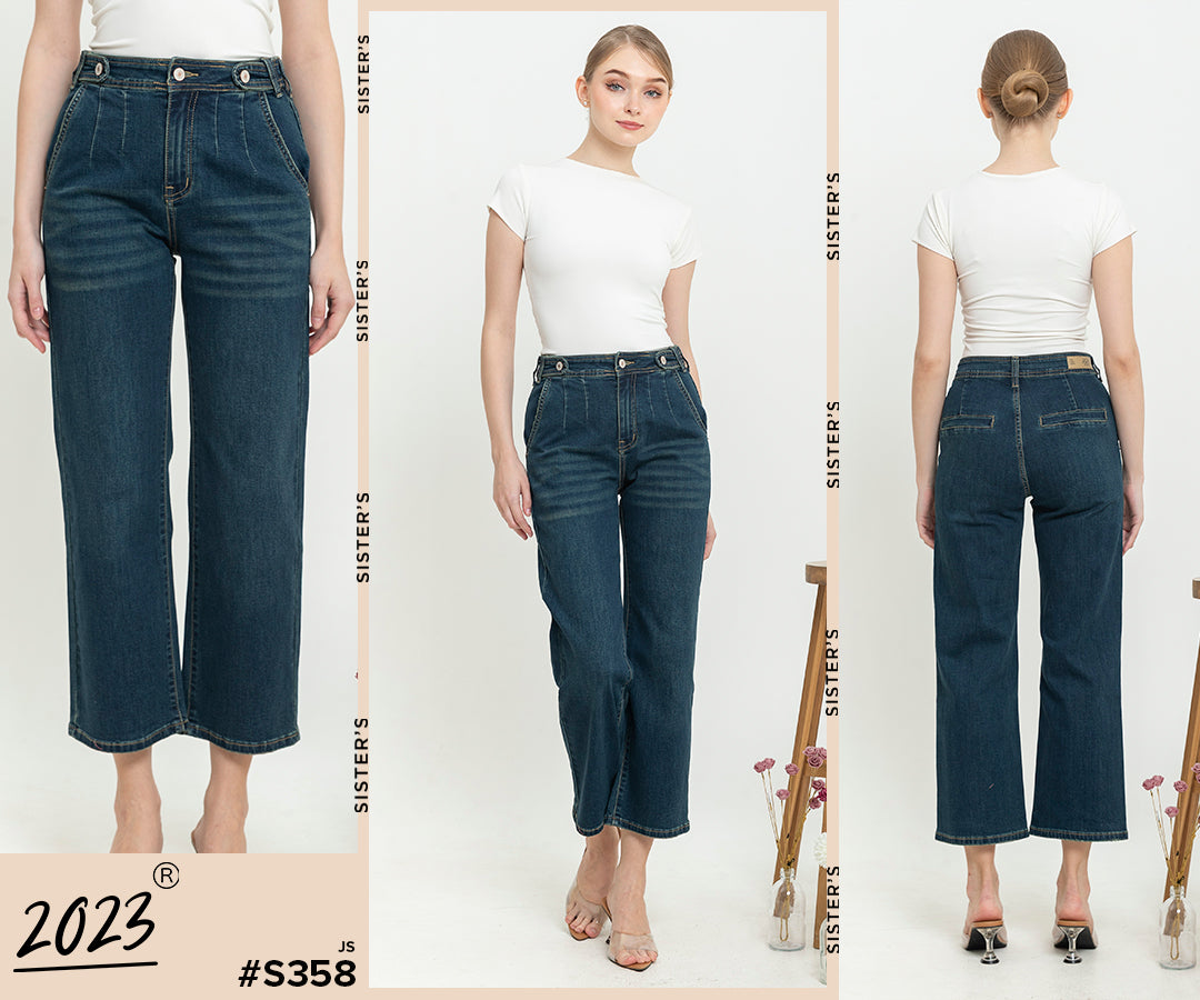 Cropped Jeans s358