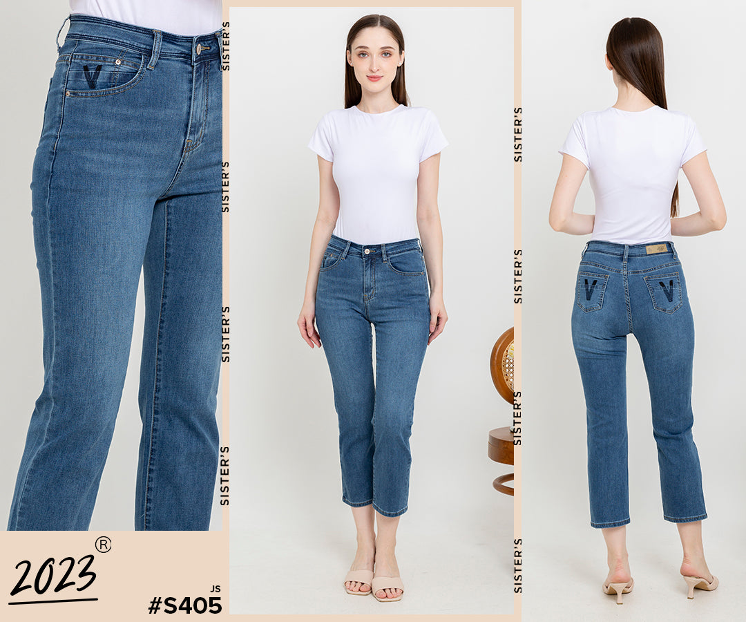 Cropped Jeans s405