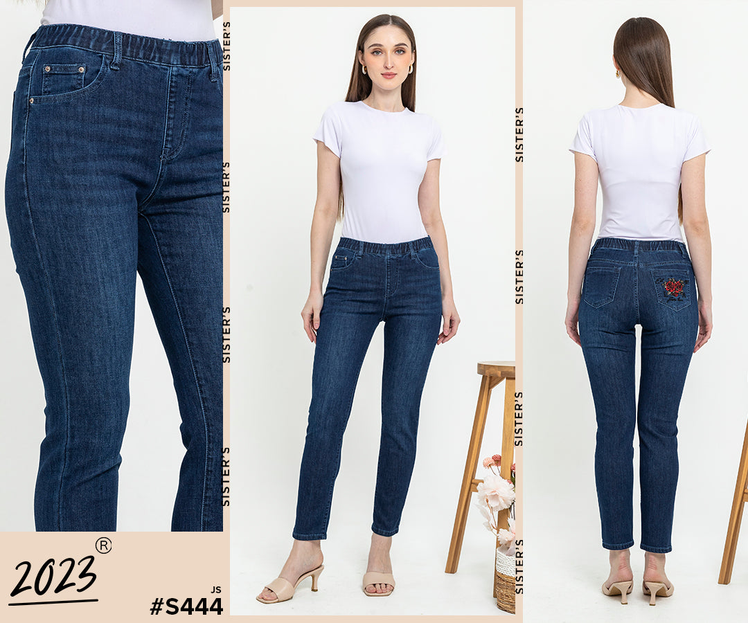 Slim Dark Blue Jeans s444