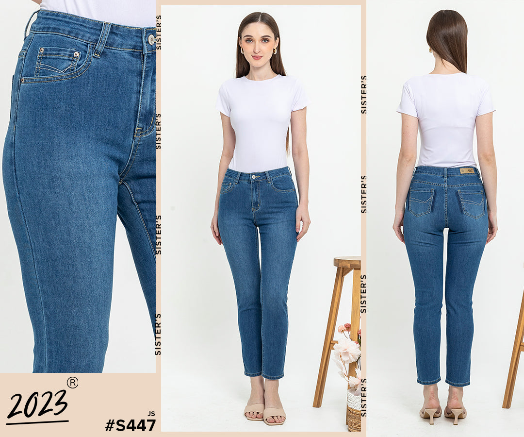 Slim Dark Blue Jeans s447