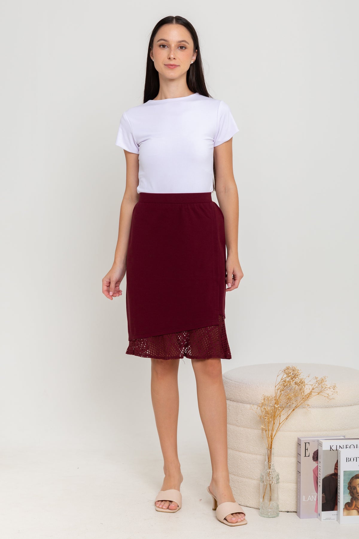 Combed Cotton Skirt n606