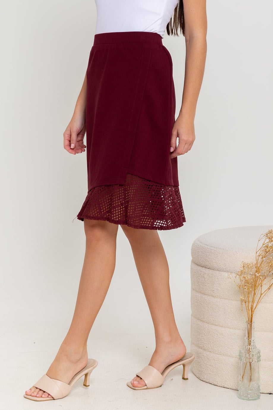 Combed Cotton Skirt n606