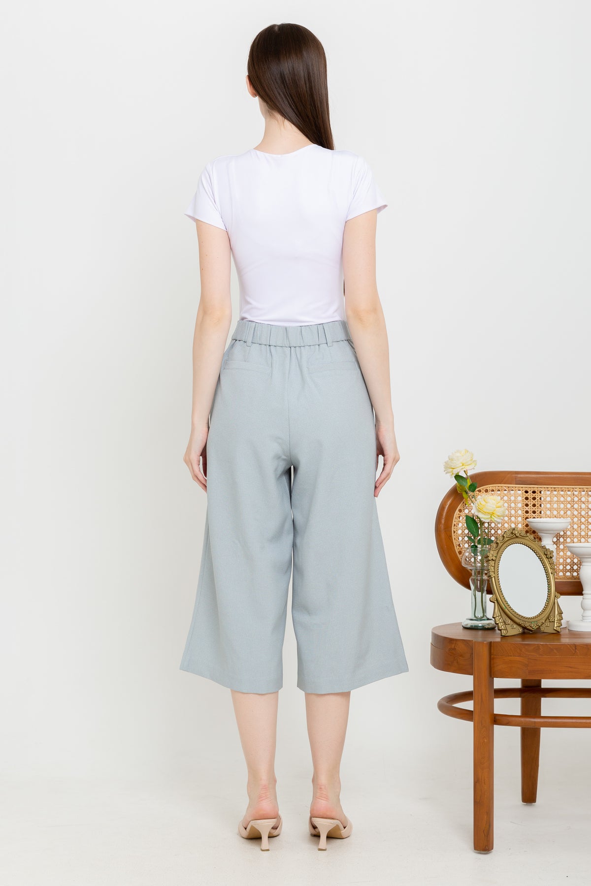 Cotton Culottes Pants n553