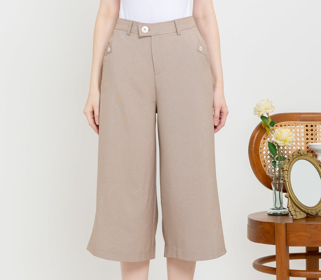Cotton Culottes Pants n553