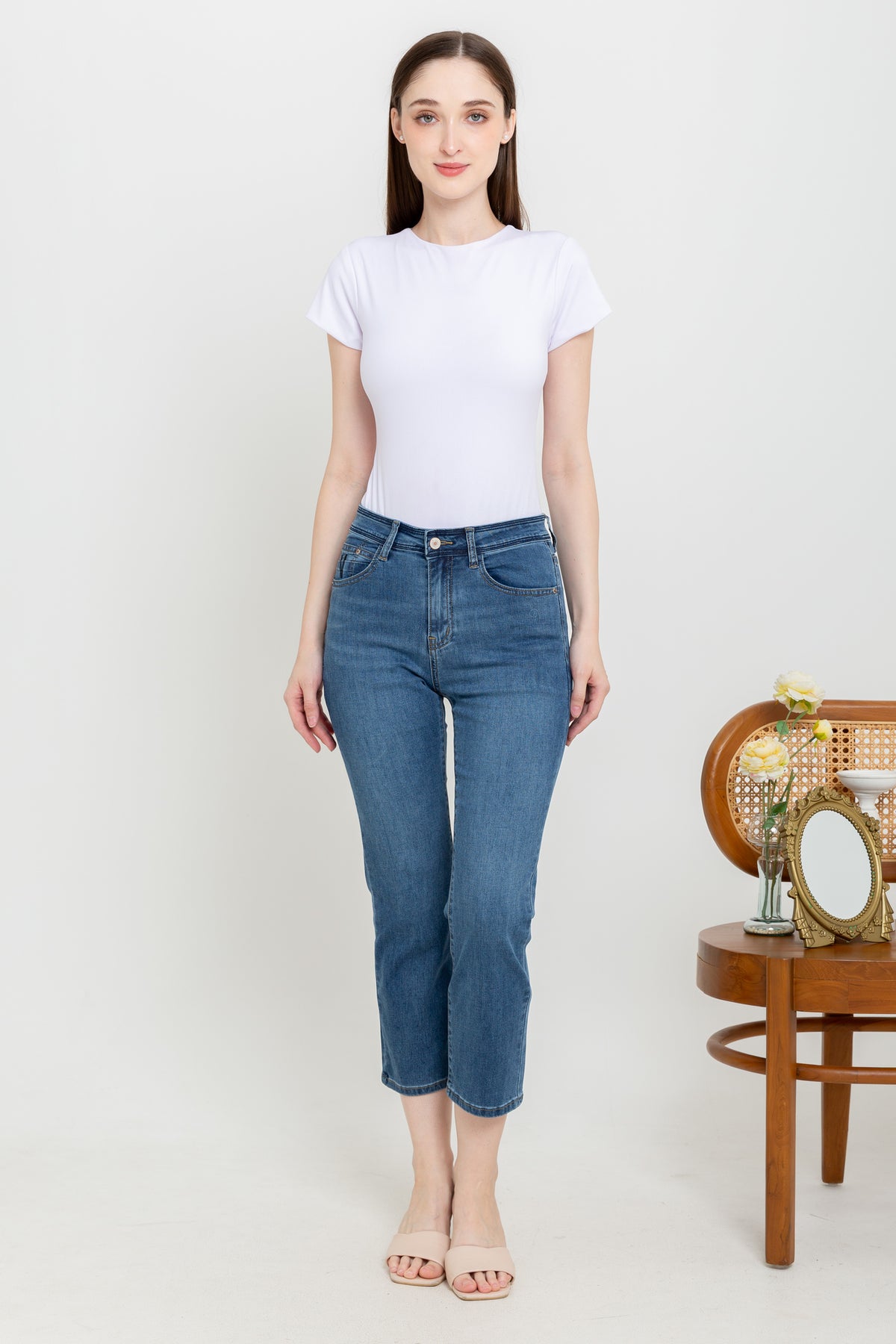 Cropped Jeans s405