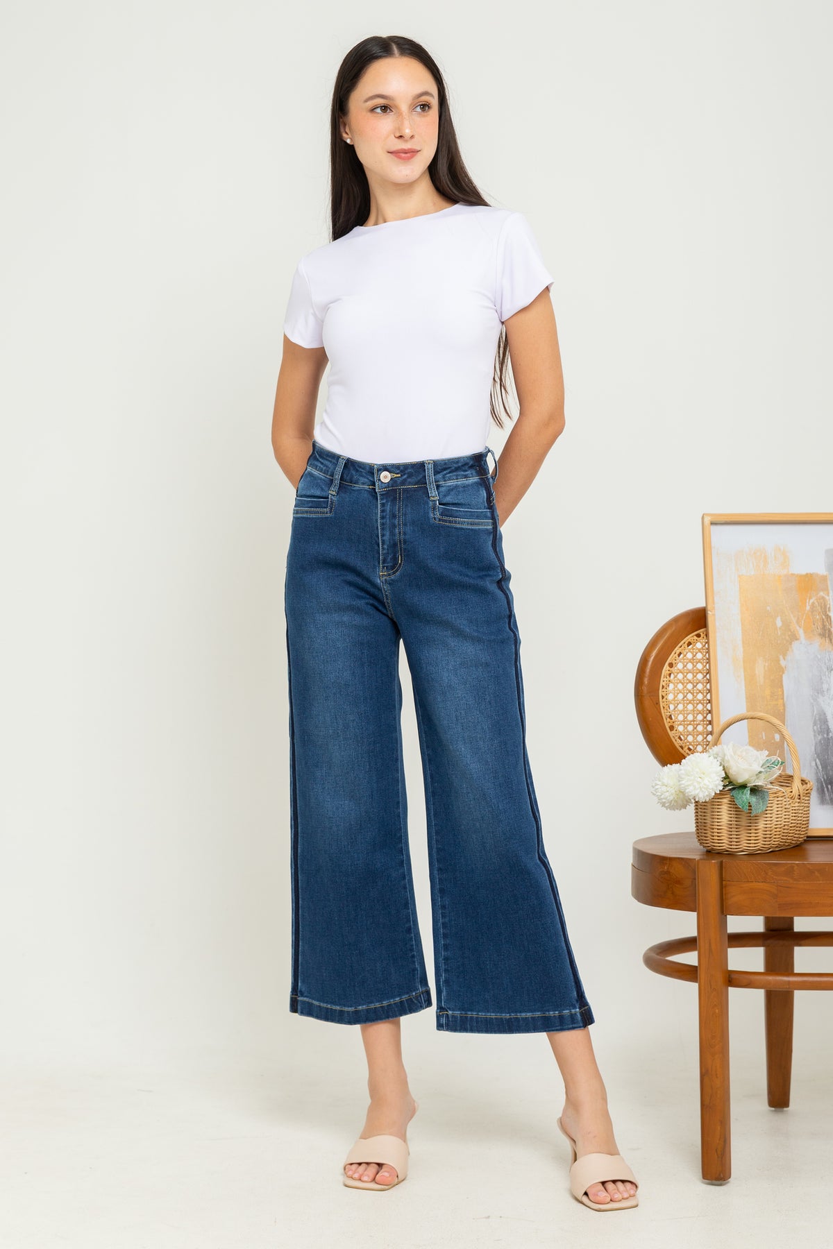 Cropped Jeans c144