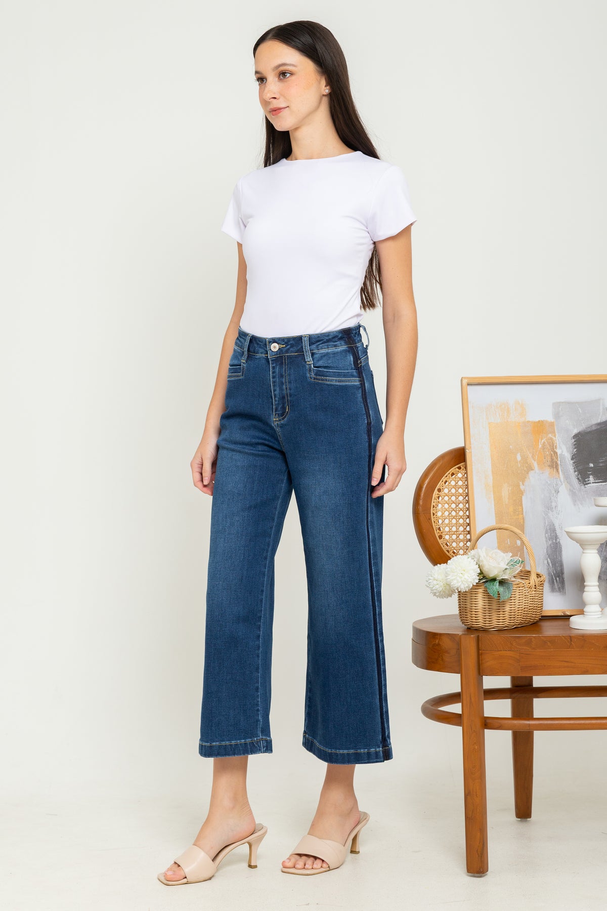 Cropped Jeans c144