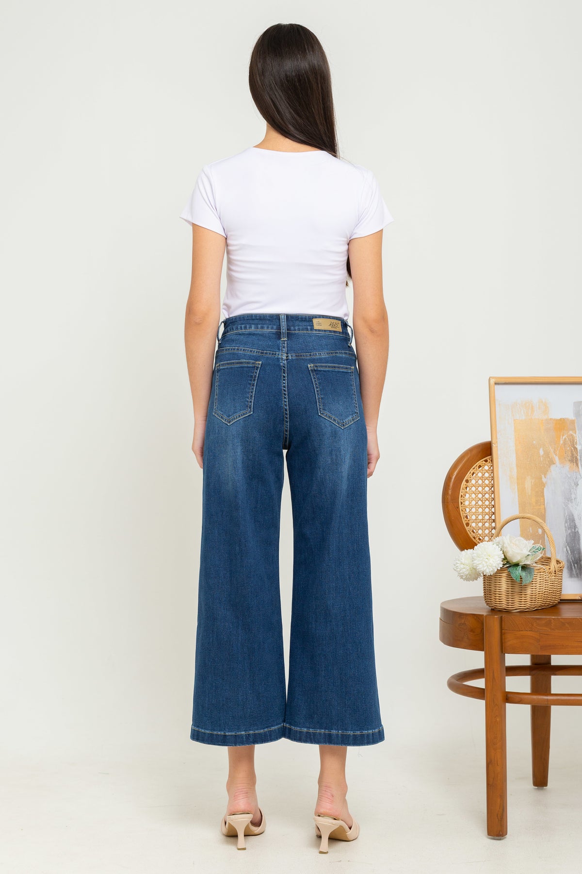 Cropped Jeans c144