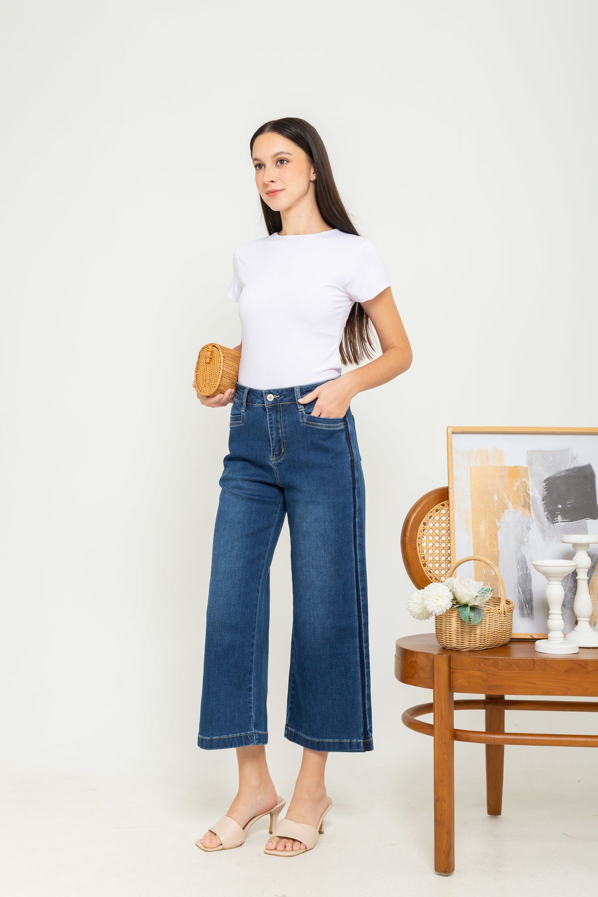 Cropped Jeans c144