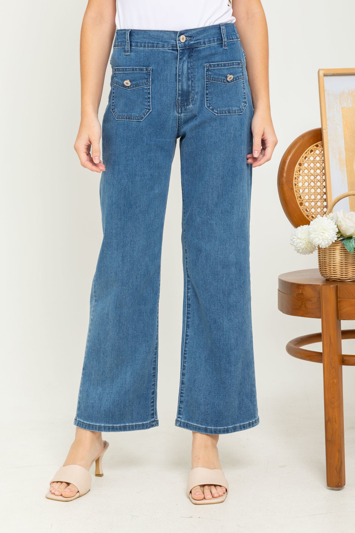 Wide Leg Jeans c148