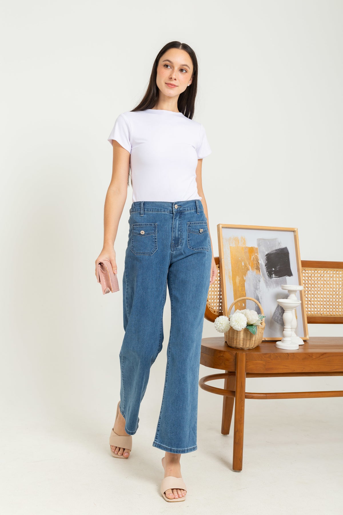 Wide Leg Jeans c148