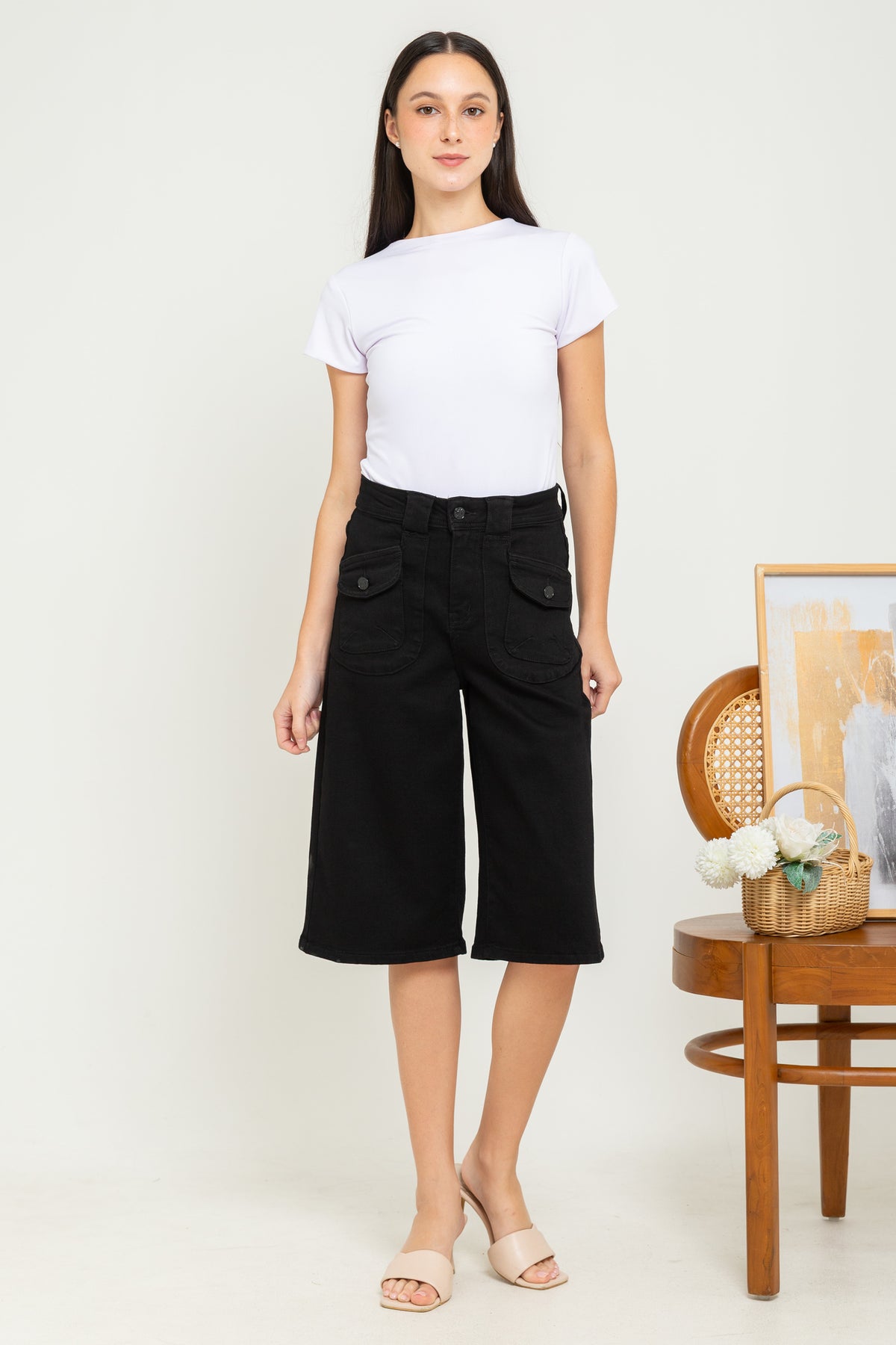 Jorts Black Jeans s430
