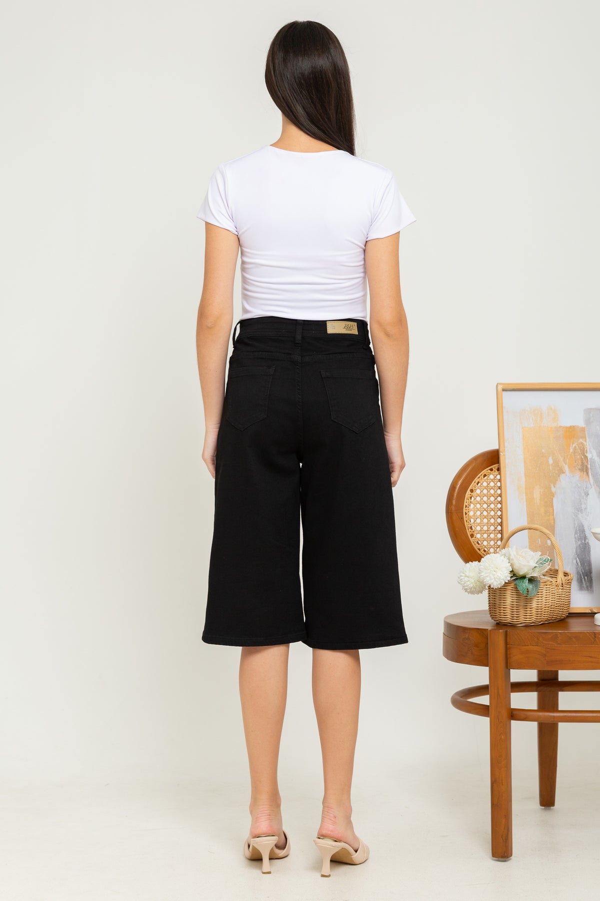 Jorts Black Jeans s430