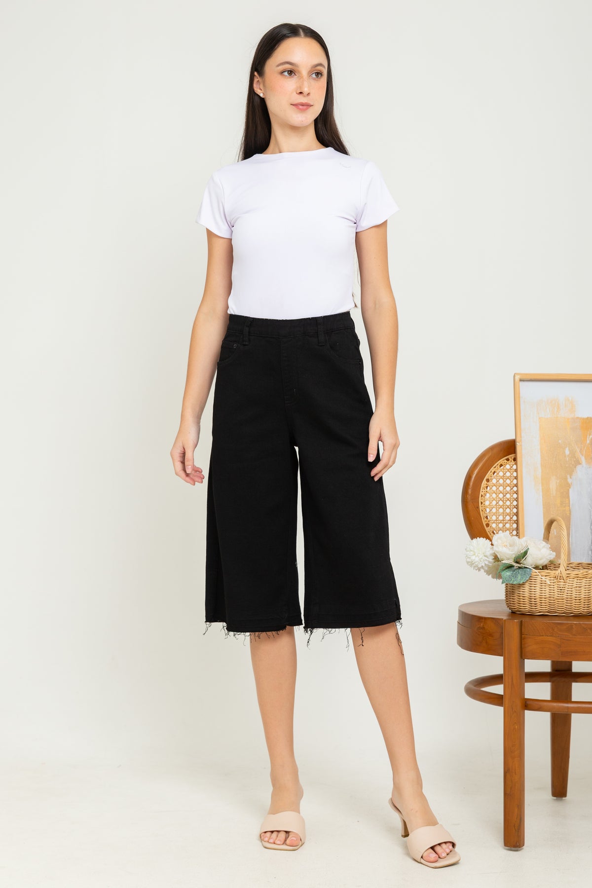 Jorts Black Jeans s431