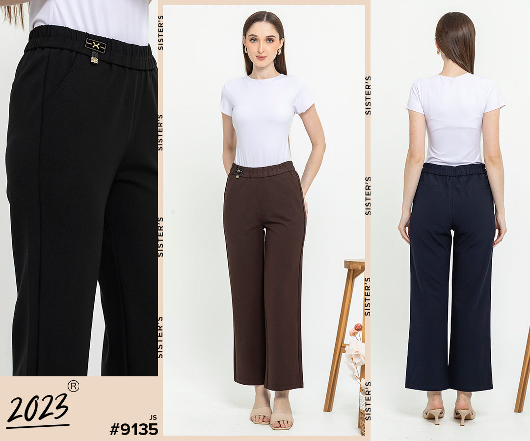 Combed Cotton Long Pants 9135