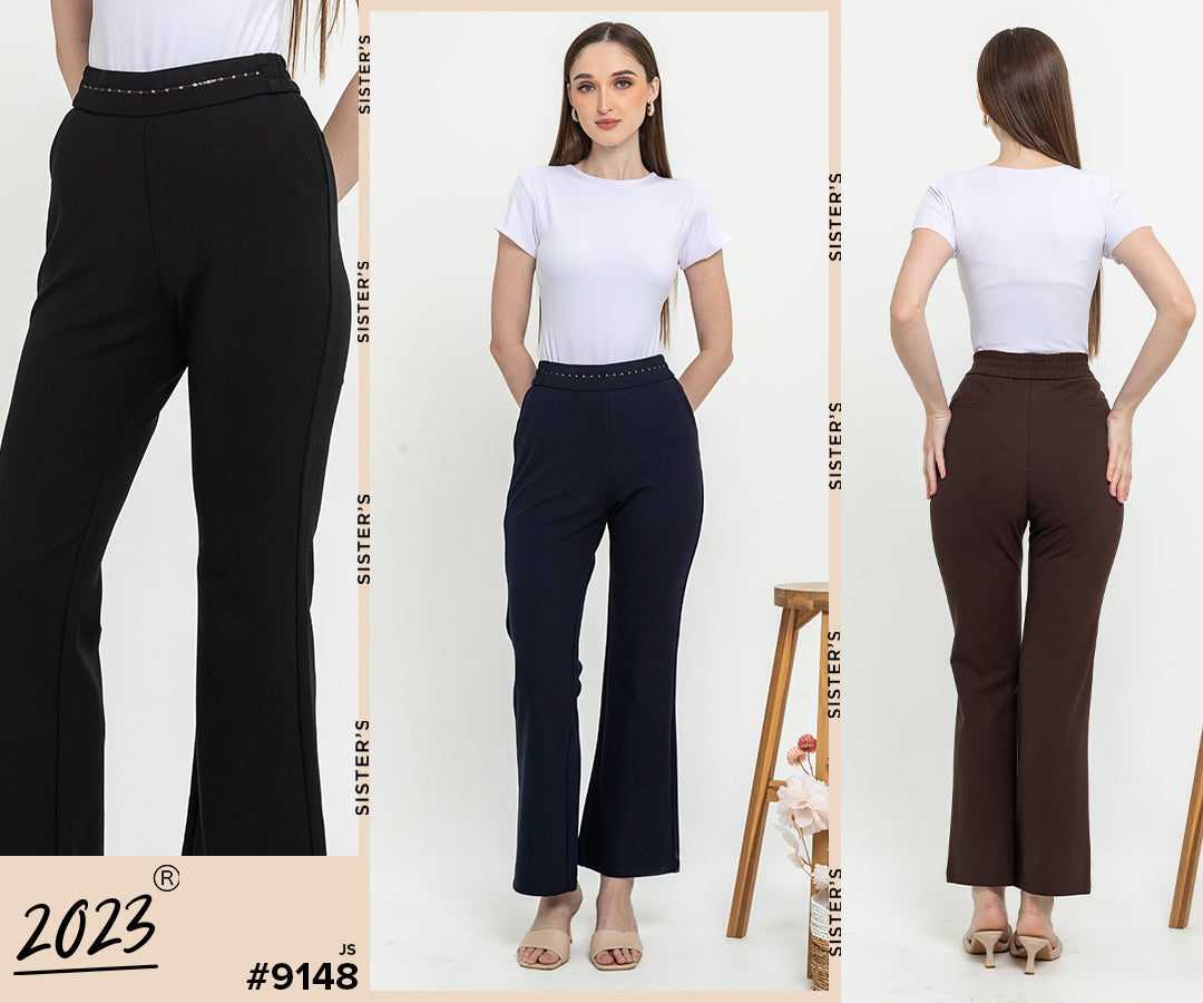Combed Cotton Long Pants 9148