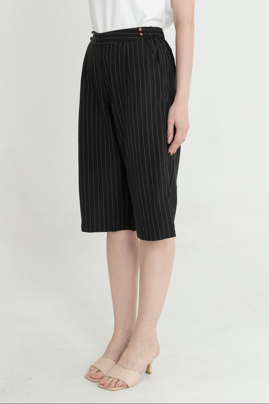 Cotton Culottes Pants 29813