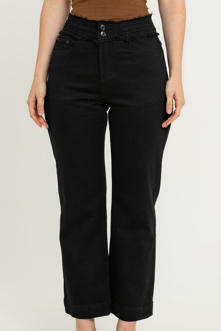 Straight Black Jeans s469