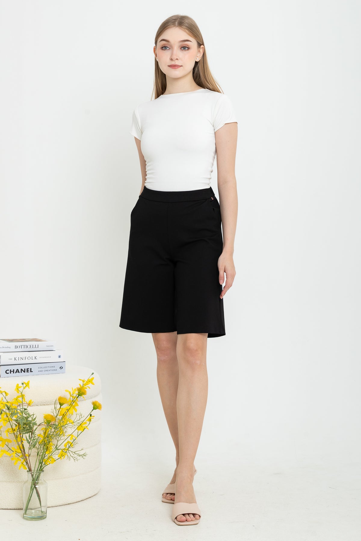 Combed Cotton Shorts Pants 7575