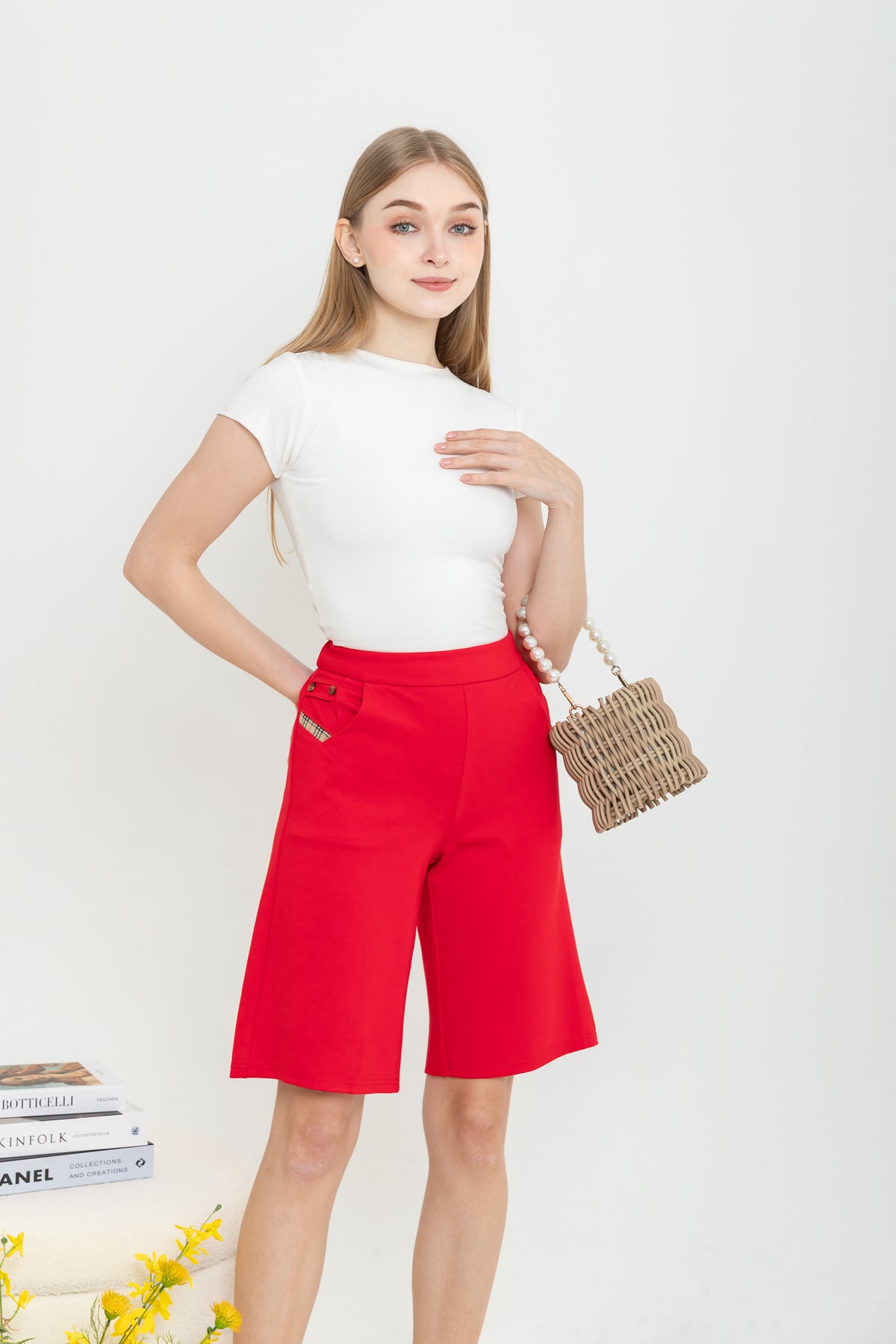 Combed Cotton Shorts Pants 7150