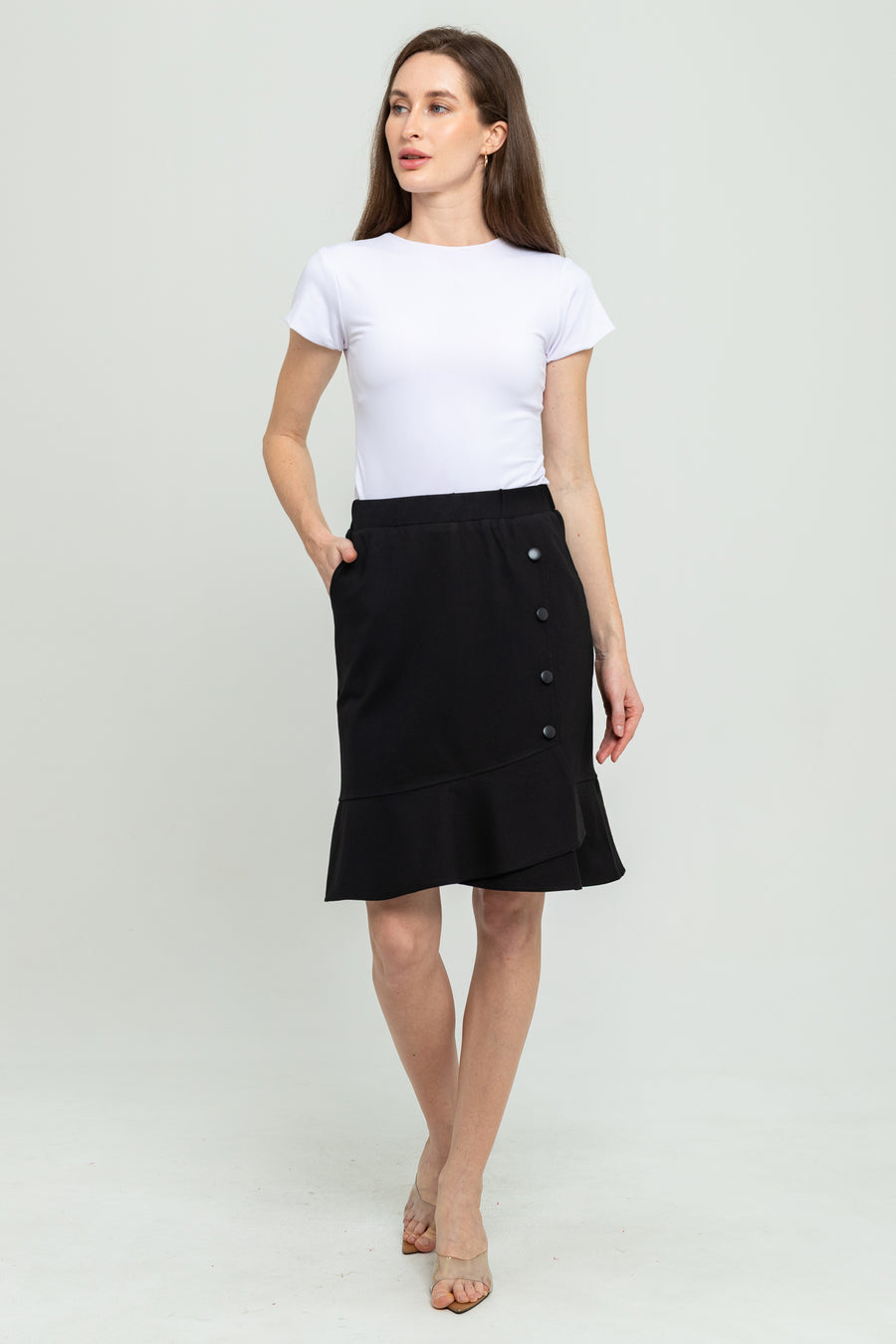 Combed Cotton Skirt e602