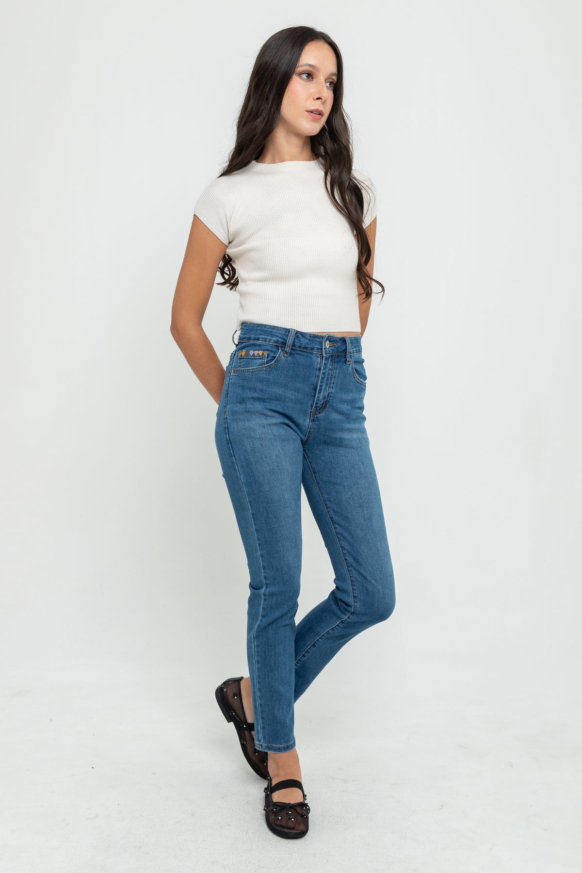 Slim Light Blue Jeans s438