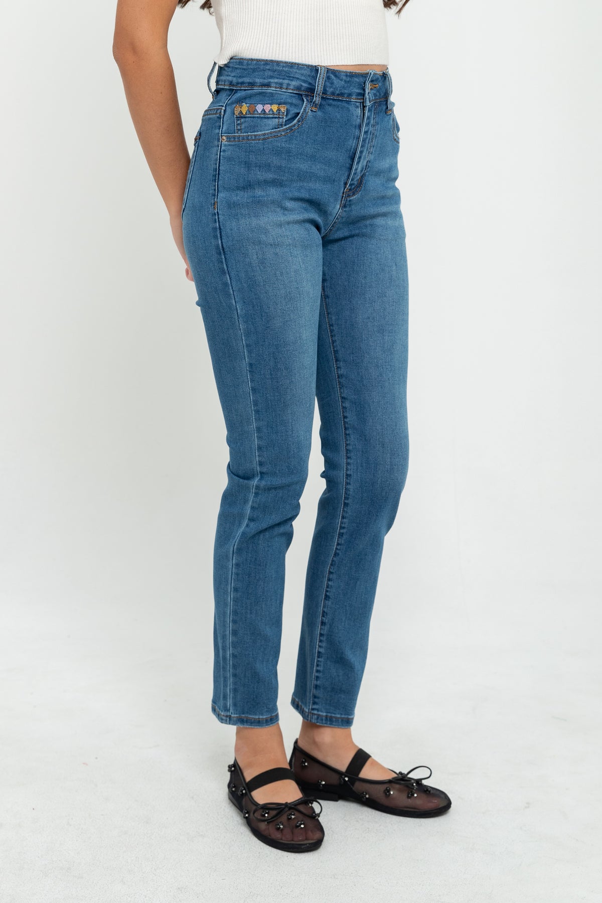 Slim Light Blue Jeans s438