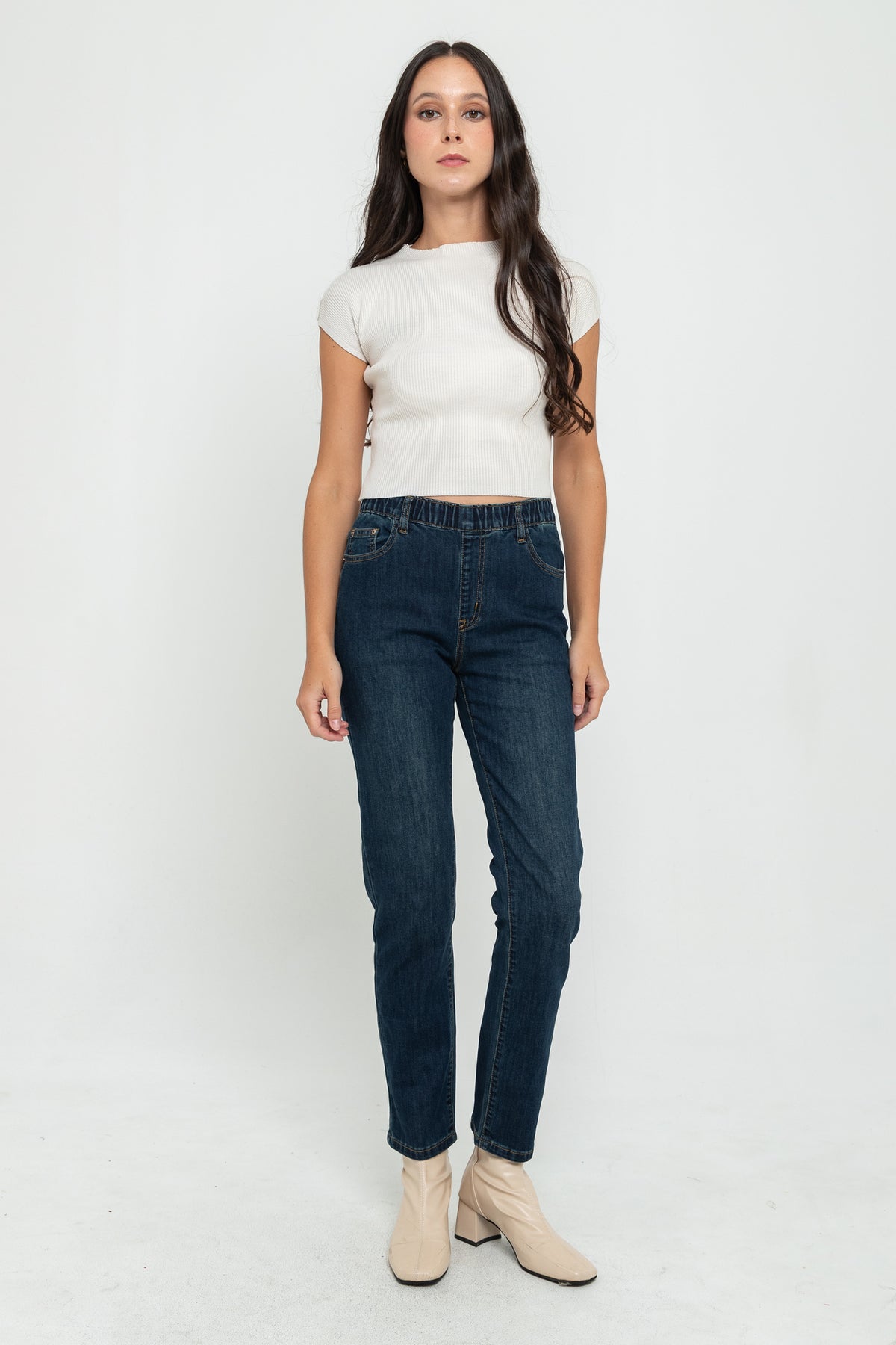 Slim Black Jeans s443