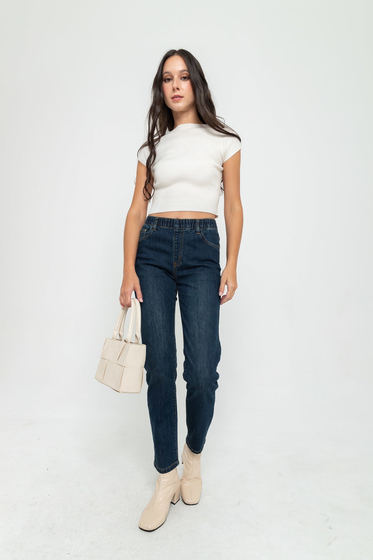 Slim Black Jeans s443