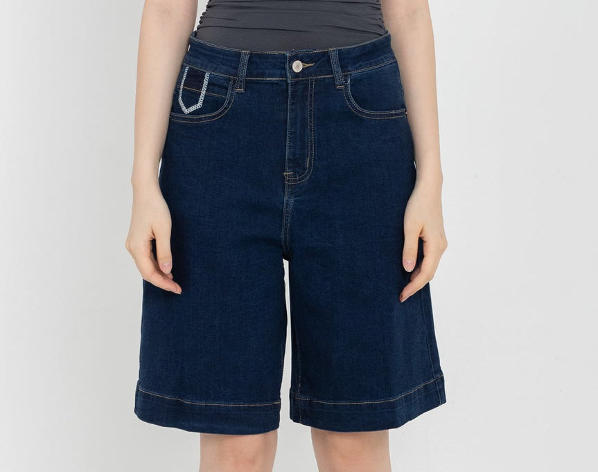 Jorts Dark Blue Jeans s492