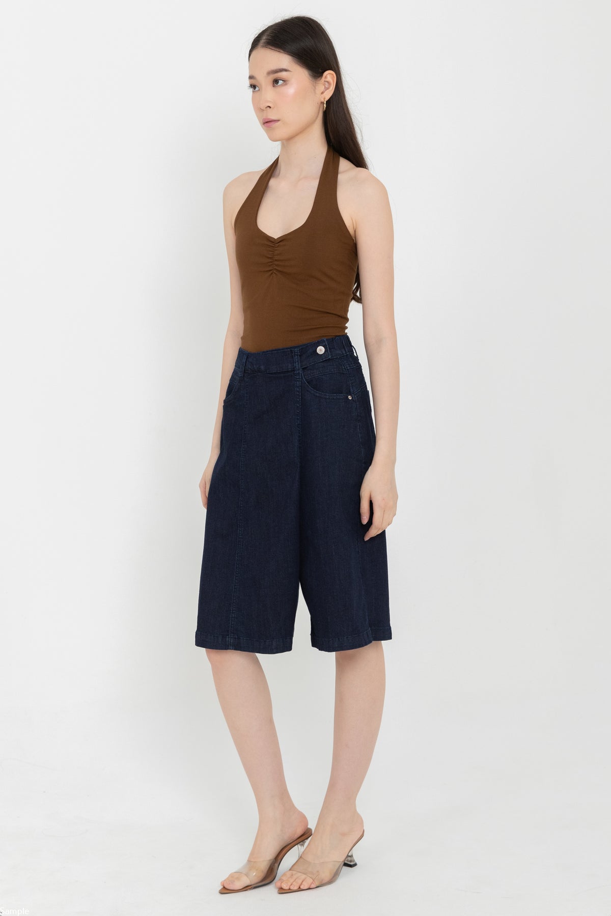 Skirt Dark Blue Jeans c181