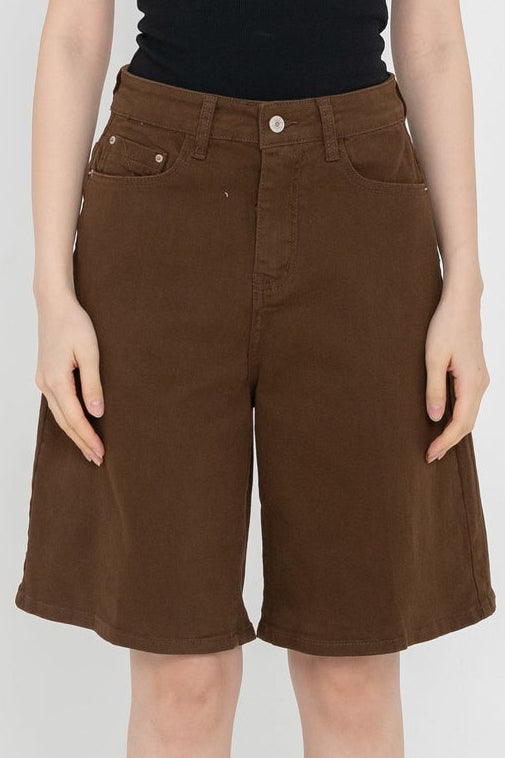 Jorts Brown Jeans c189