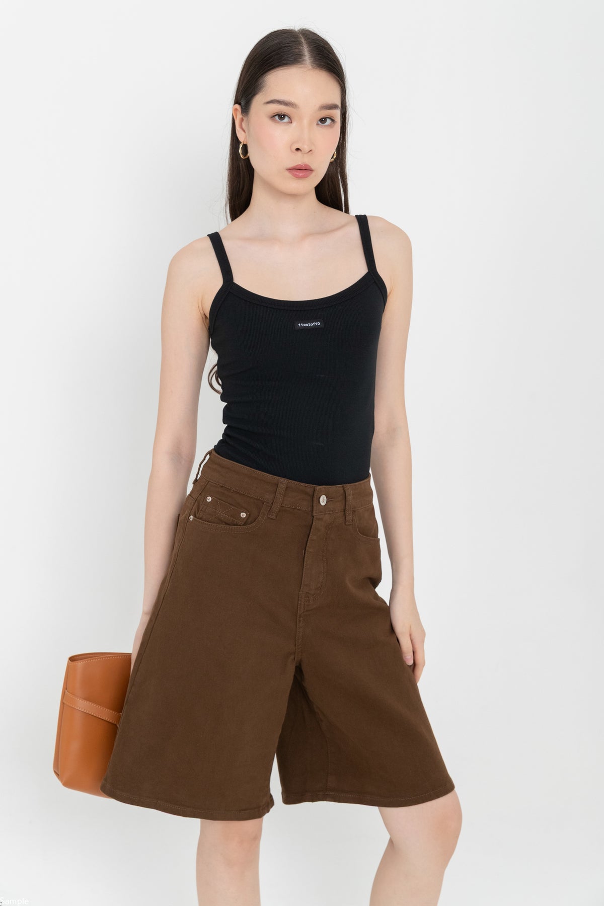 Jorts Brown Jeans c189
