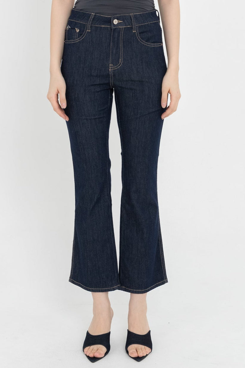 Flare Dark Blue Jeans s509