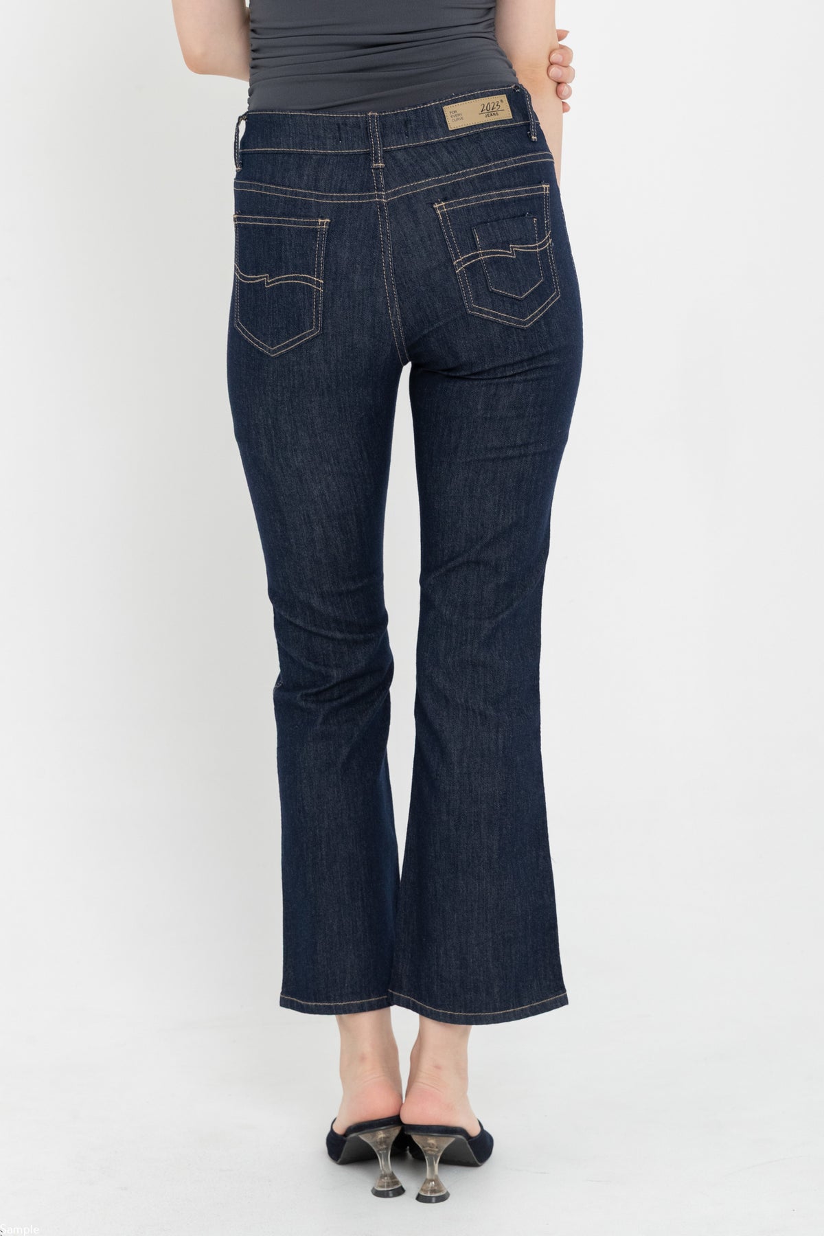 Flare Dark Blue Jeans s509