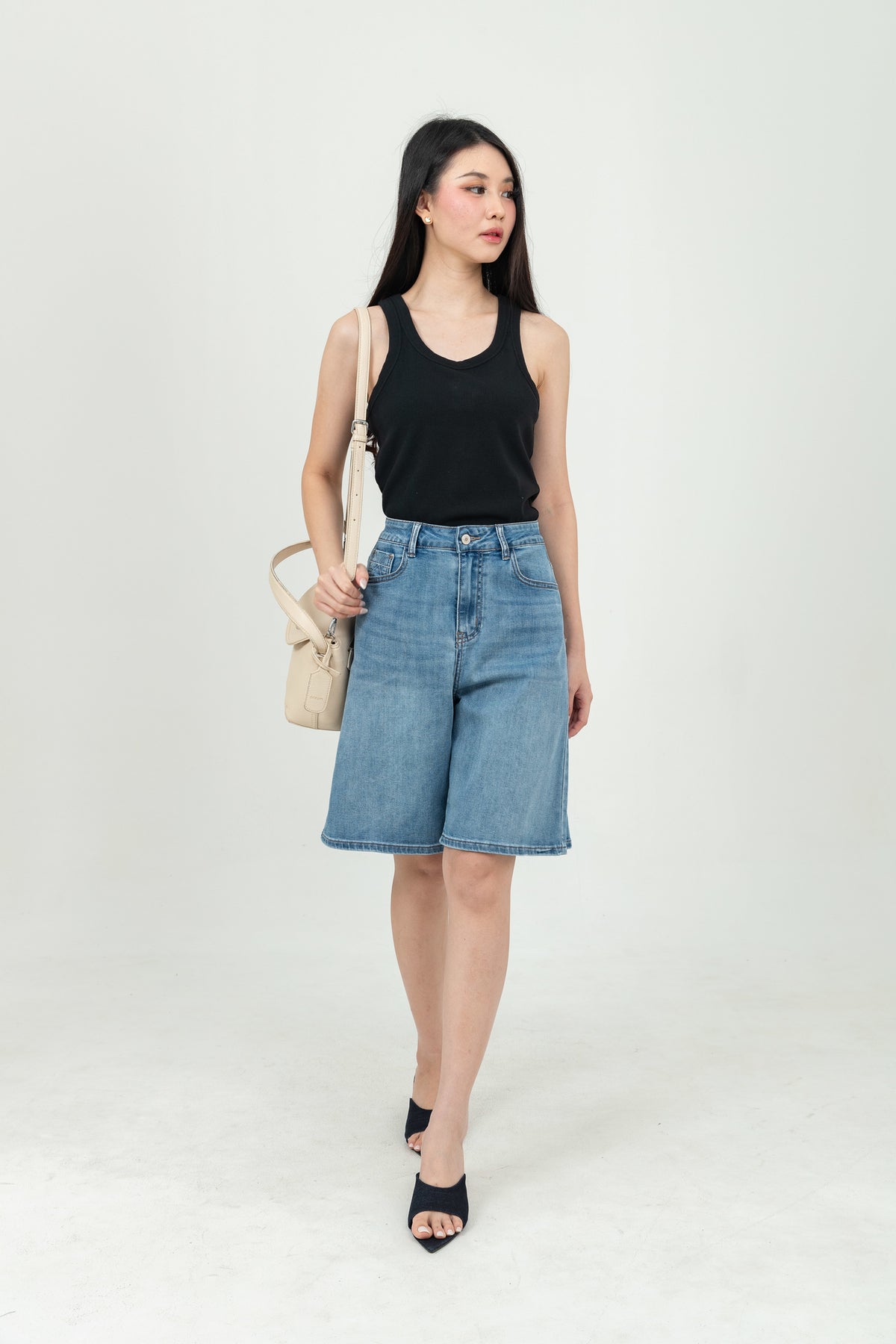 Jorts Light Blue Jeans c174