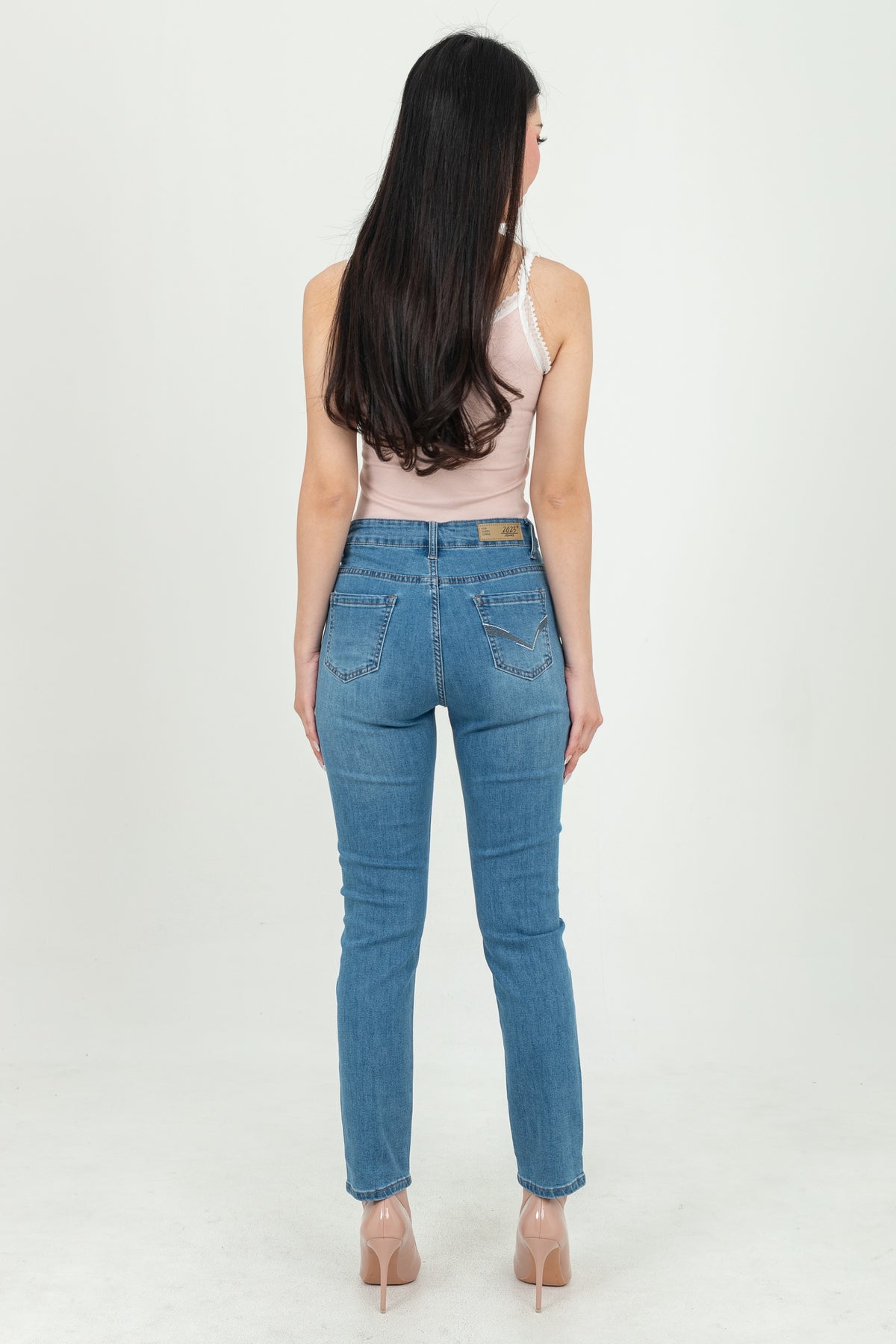 Slim Light Blue Jeans s439