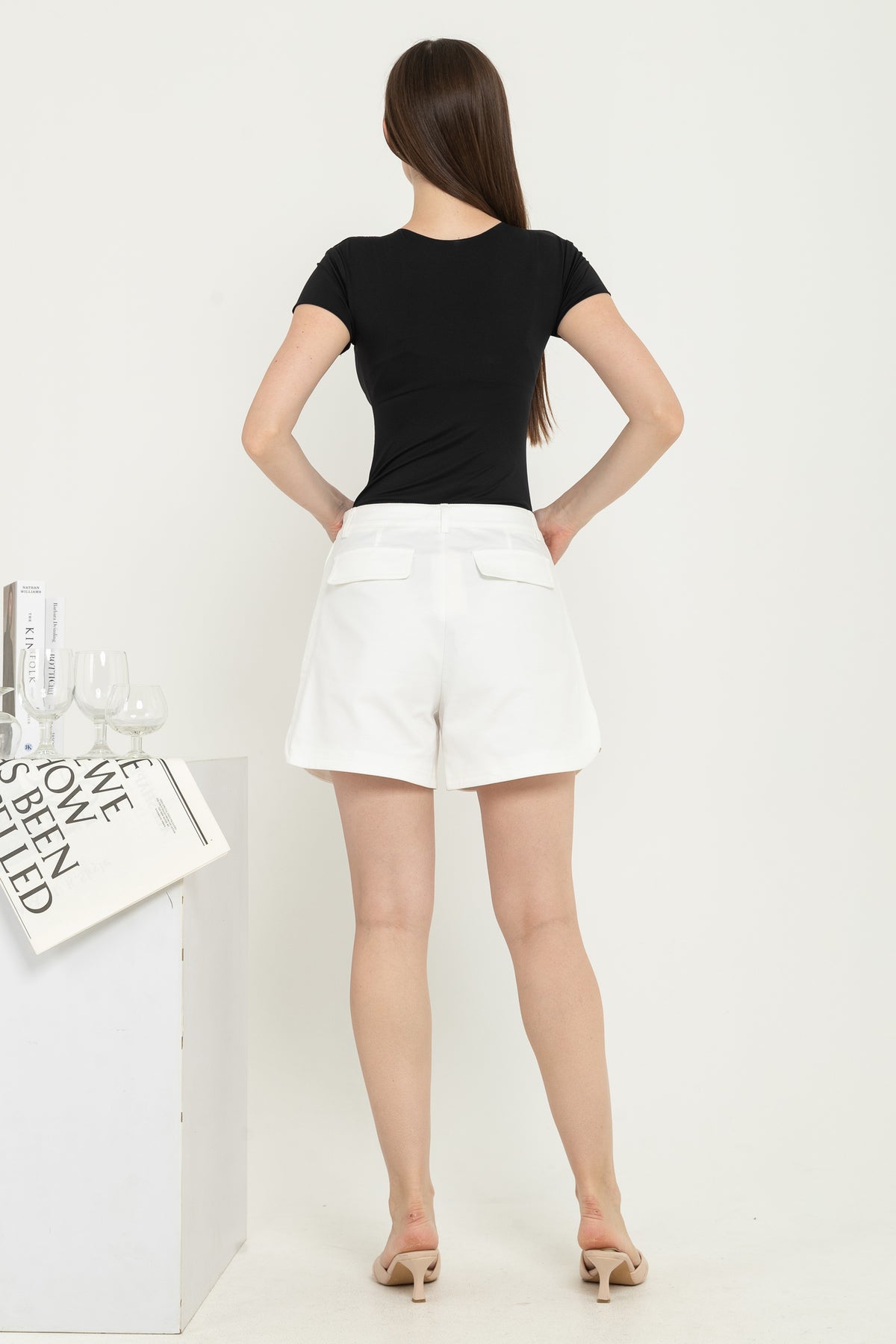 Combed Cotton Shorts Pants n517