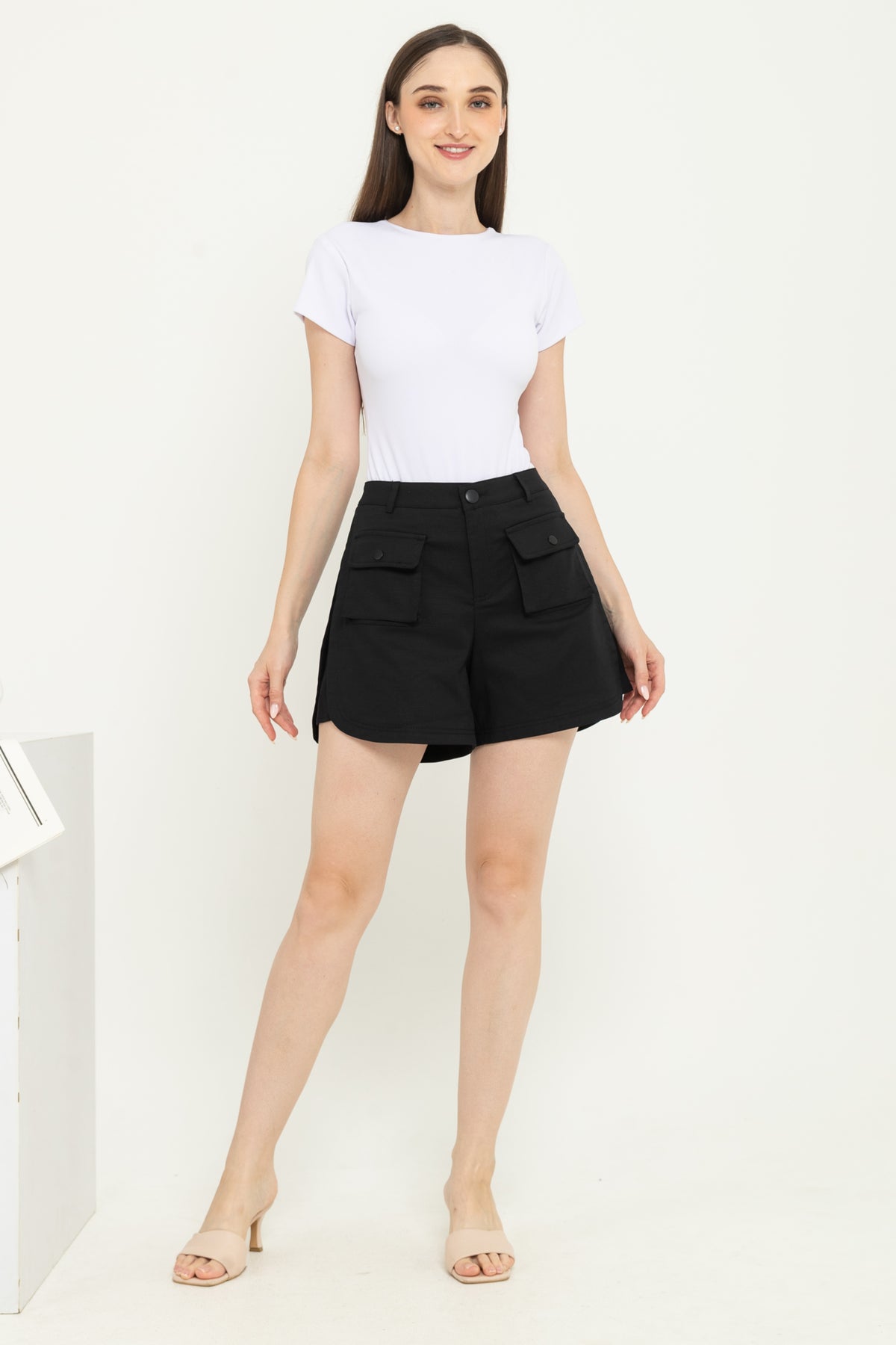 Combed Cotton Shorts Pants n517