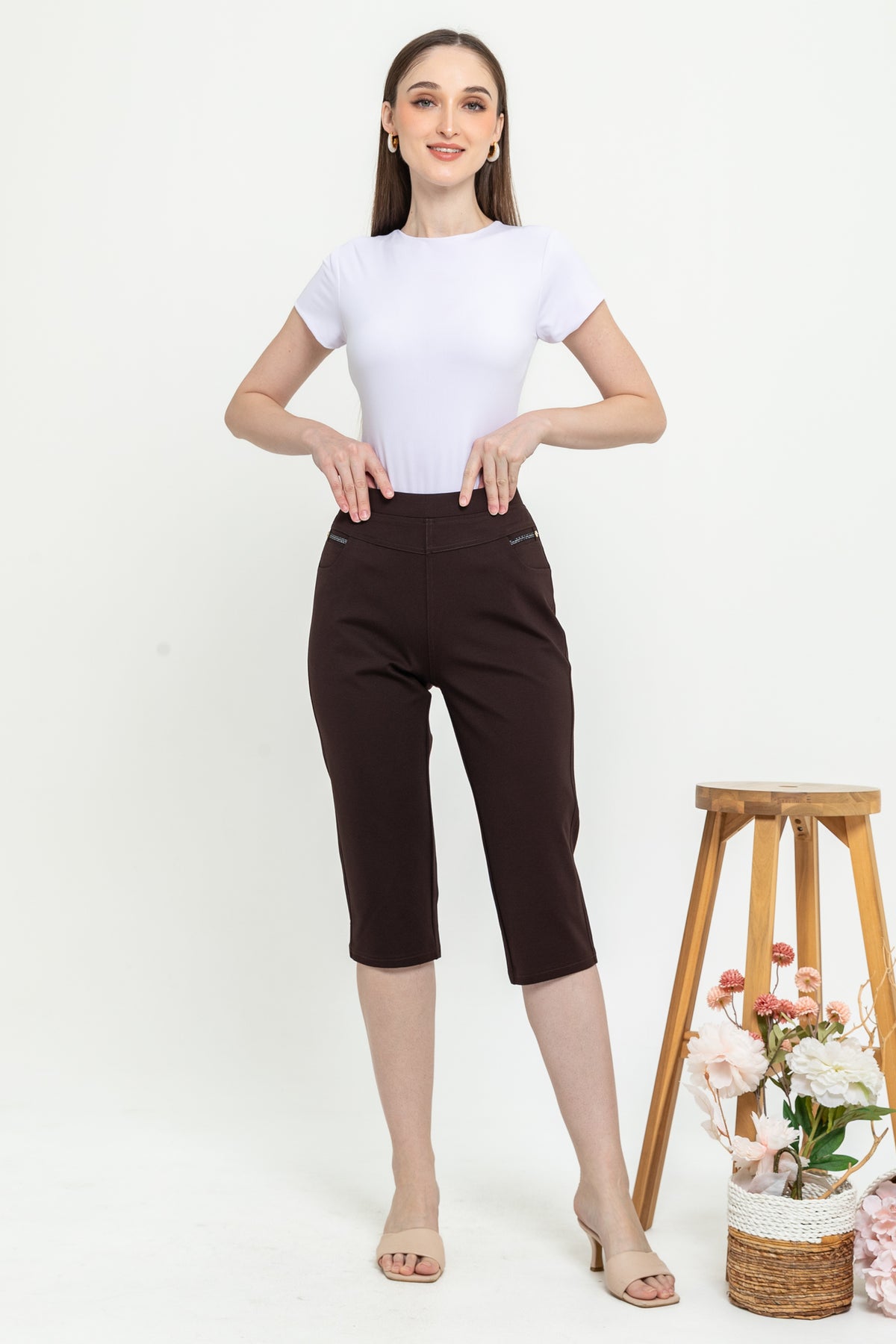Combed Cotton Pants 9130