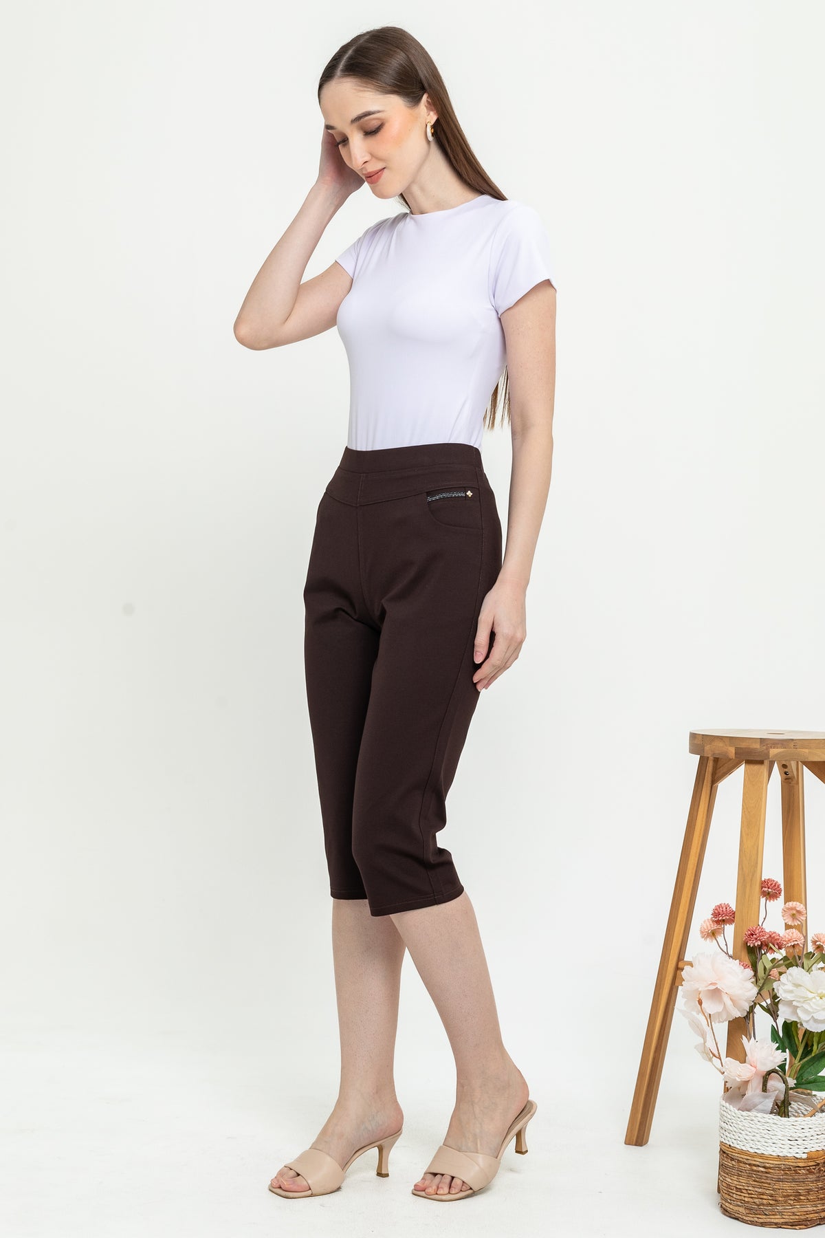 Combed Cotton Pants 9130