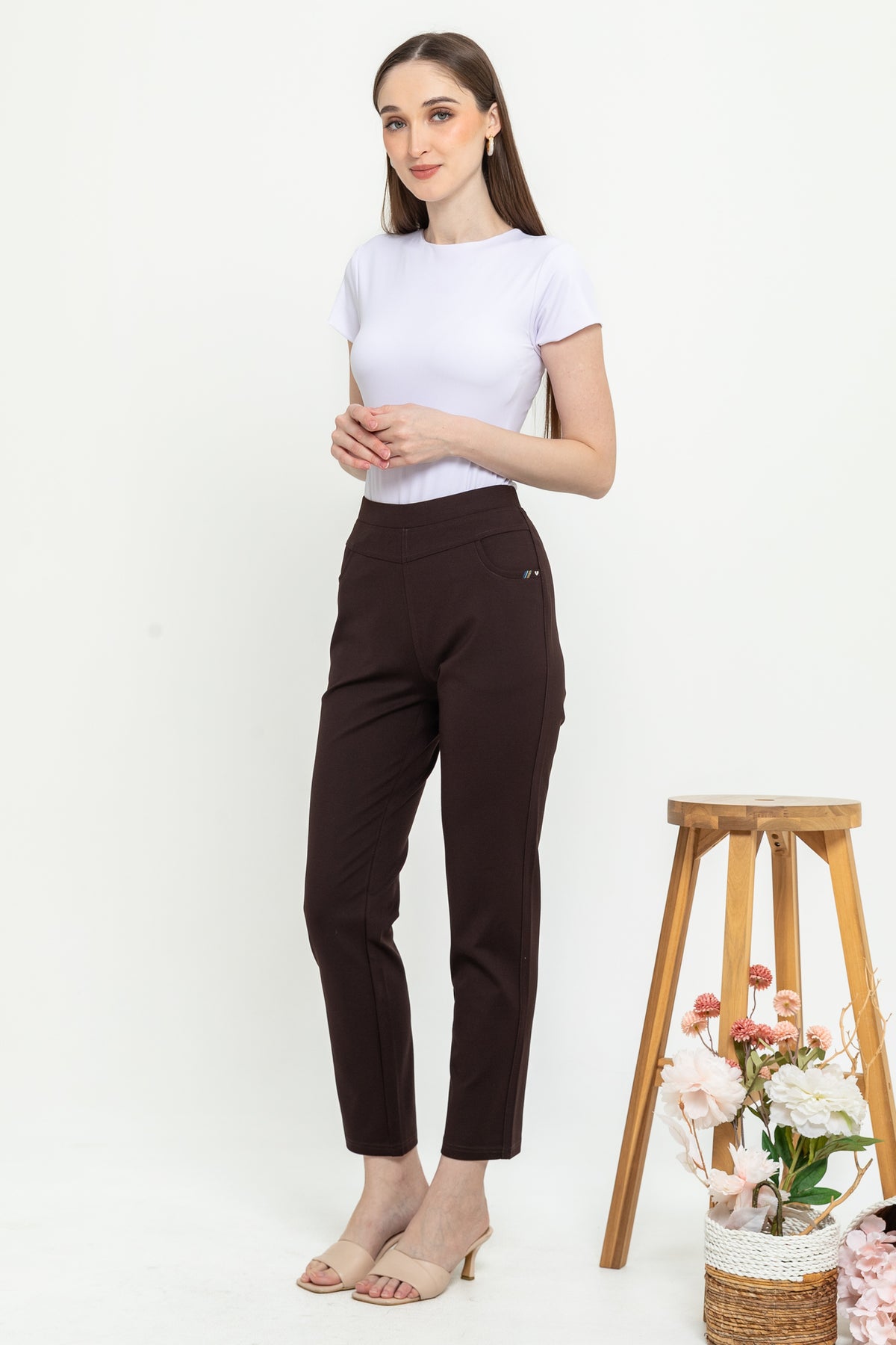 Combed Cotton Long Pants 9107