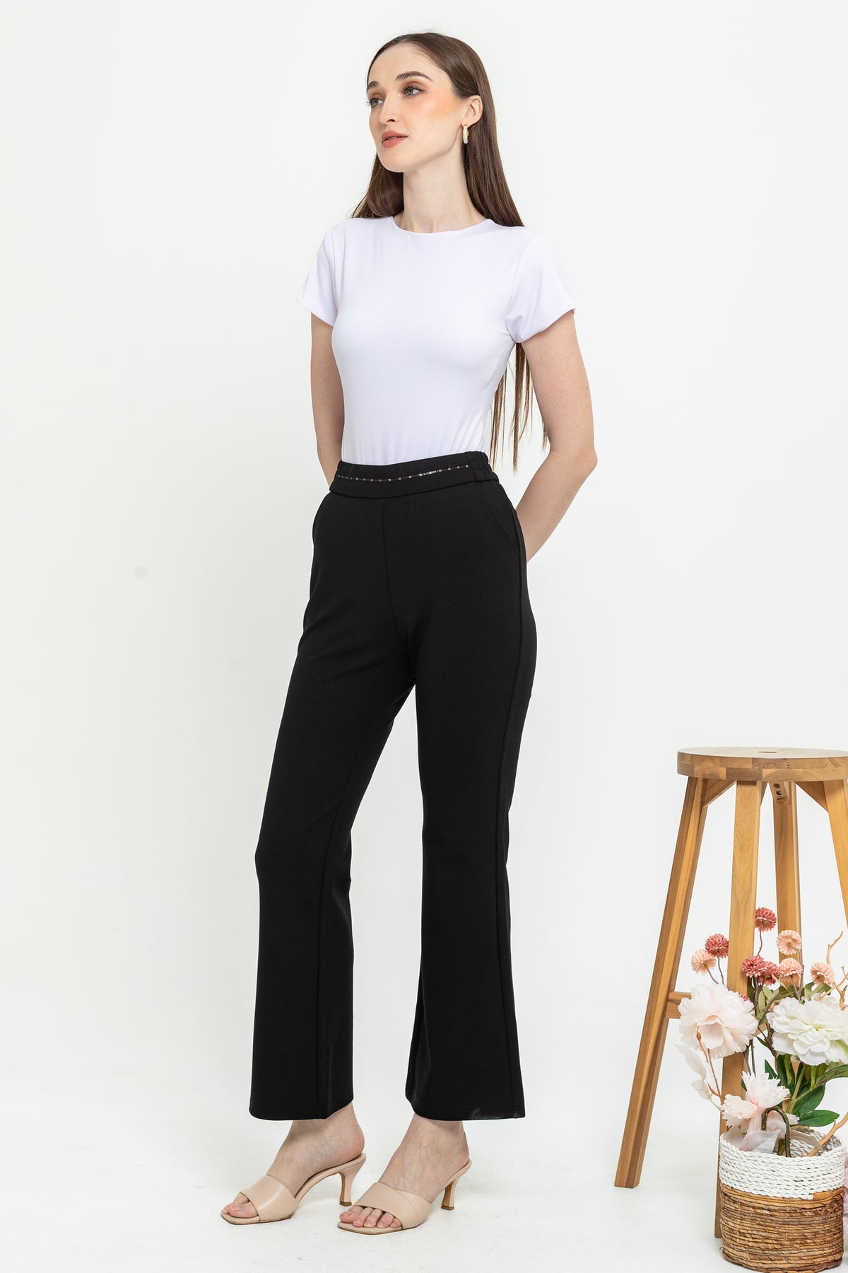 Combed Cotton Long Pants 9148