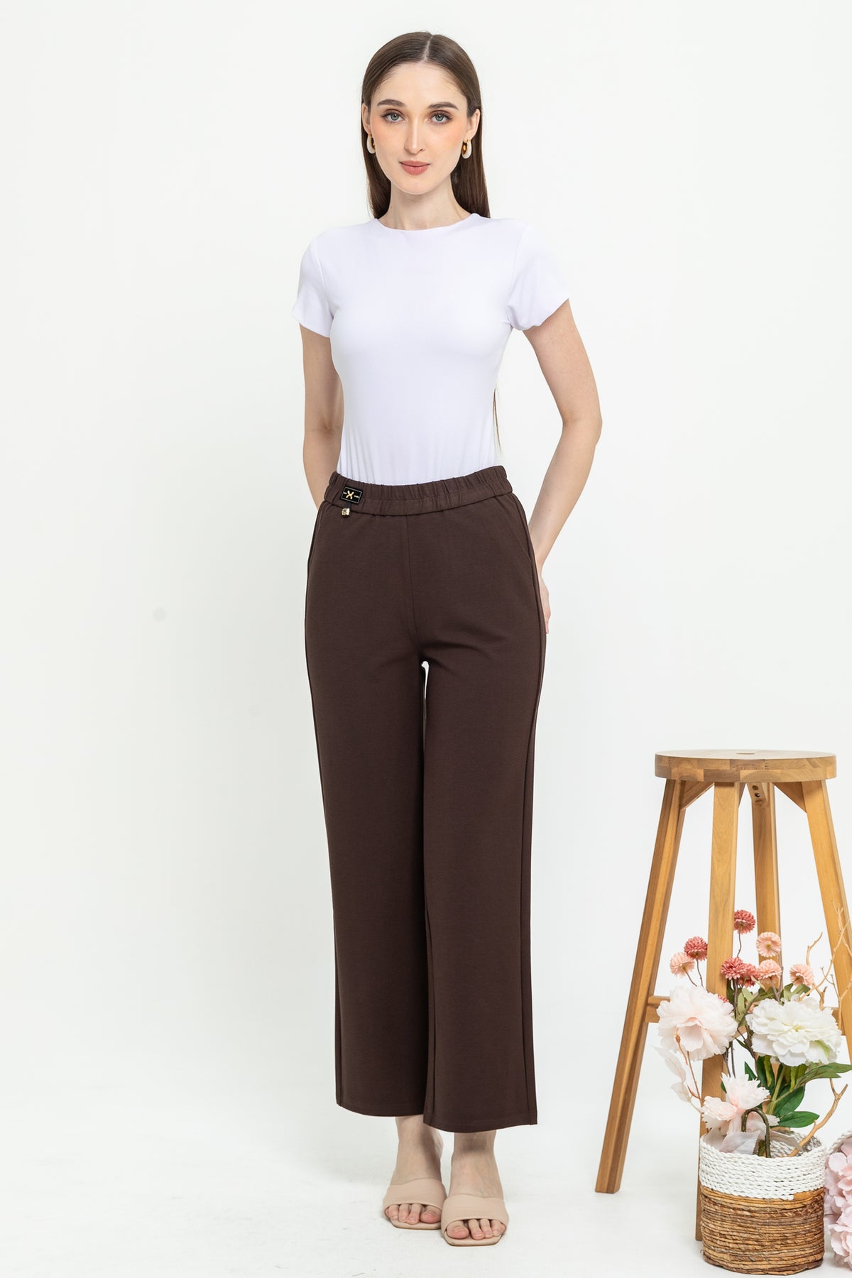 Combed Cotton Long Pants 9135