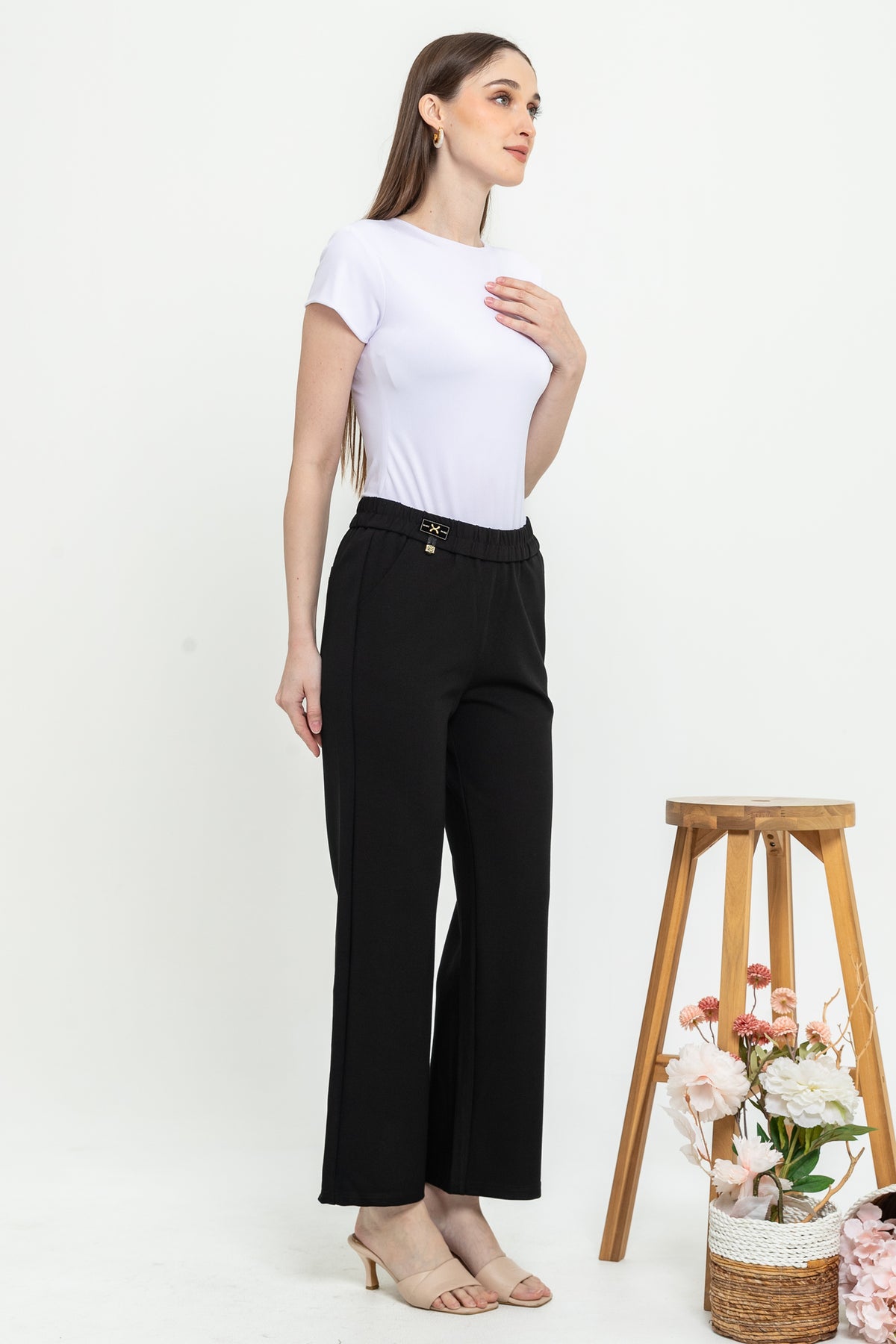 Combed Cotton Long Pants 9135