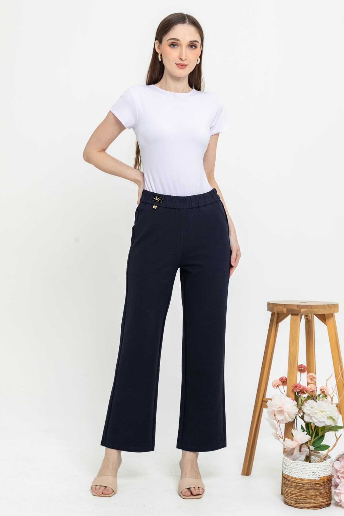 Combed Cotton Long Pants 9135