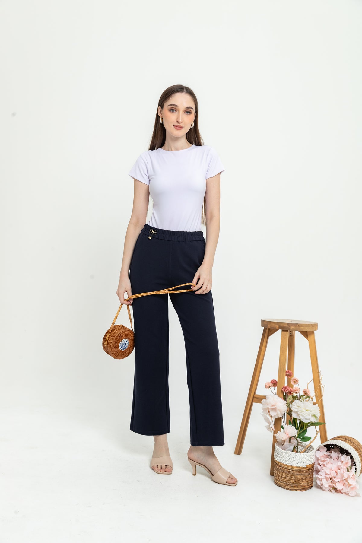 Combed Cotton Long Pants 9135