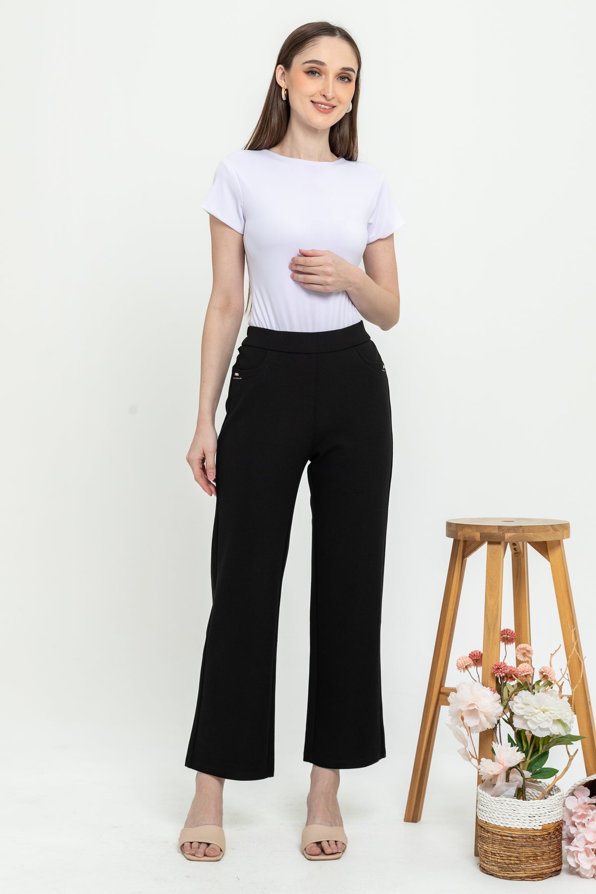 Combed Cotton Long Pants 9106