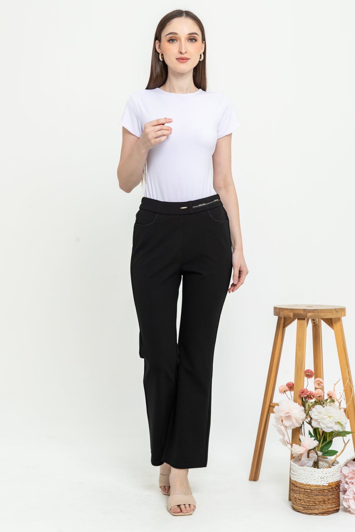 Combed Cotton Long Pants 9145